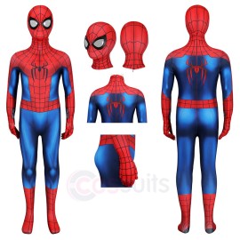 Kids Spider-Man Brand New Day Peter Parker Cosplay Costume Halloween Suits
