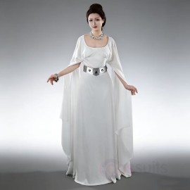 Star Wars 4 A New Hope Princess Leia Cosplay Costume Dress