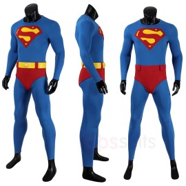 Superhero 1978 Cosplay Costume Christopher Reeve Cosplay Suit