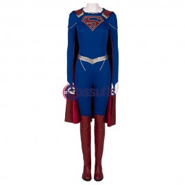 Supergirl Cosplay Costumes Season 5 Kara Zor-El Cosplay Suit