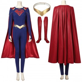 Super Girls Cosplay Costume Kara Zor-El Season 5 Cosplay Suit