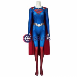 Supergirl S5 Cosplay Costume Kara Zor-El 3D Printed Jumpsuit
