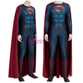 SuperHero Cosplay Costume Man of Steel Clark Kent Suits