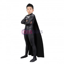 Super Hero Kids Cosplay Costume Clark Kent Crisis On Infinite Earths Suit