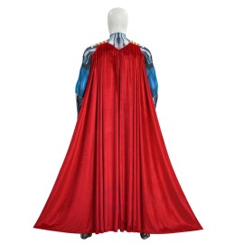 Comics Blue Prime SuperHero Cosplay Costume Print Jumpsuit