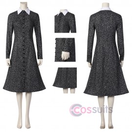 The Addams Family Dress Wednesday Addams Cosplay Outfits