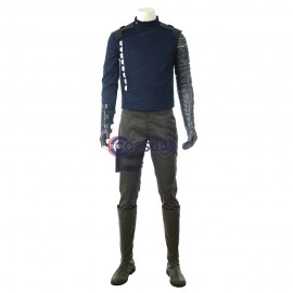 The Winter Soldier Costume Bucky Barnes Cosplay Suit