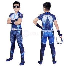 Kids The Boys Cosplay Costumes A-Train Cosplay Jumpsuit