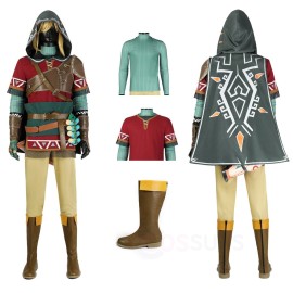 The Legend of Zelda Tears of the Kingdom Cosplay Costume link Hylian Tunic Suit