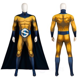 The Sentry Cosplay Costumes Robert Reynolds Yellow Cosplay Jumpsuit