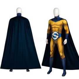 The Sentry Cosplay Costumes Robert Reynolds Yellow Cosplay Jumpsuit