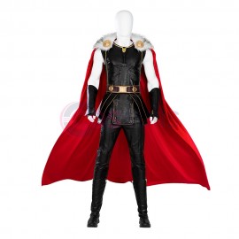 Thor 4 Love and Thunder Cosplay Costume Thor Fur Collar Version Suit