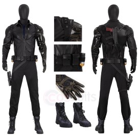 Thunderbolts Winter Soldier Cosplay Costume Premium Halloween Suit