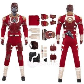 Thunderbolts Red Guardian Captain Russia Cosplay Costume with Helmet
