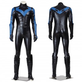 Top Grade Young Justice Dick Grayson Cosplay Costume