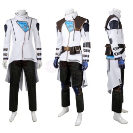 Valorant Cypher White Cosplay Costumes
