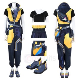 VALORANT Waylay Cosplay Costume Game Character Outfit