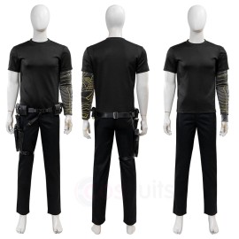 Bucky Barnes Winter Soldier Cosplay Costume Thunderbolts Suits