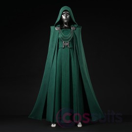 Avengers: Doomsday Latverian Witches Cosplay Costume Latverian Green Suit - C26206