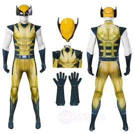Game Wolverine PS5 Jumpsuit Cosplay Costume