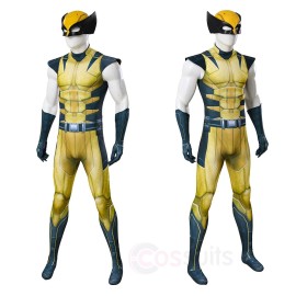 Game Wolverine PS5 Jumpsuit Cosplay Costume