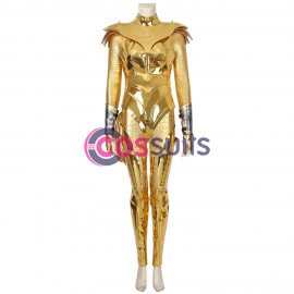 WW 1984 Costumes Diana Prince Golden Cosplay Suit