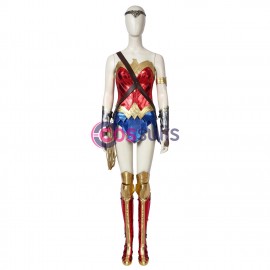 WW 1984 Diana Prince Cosplay Costumes Diana Prince Red Cosplay Suit