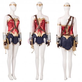 WW 1984 Cosplay Costume Diana Prince Red Suit