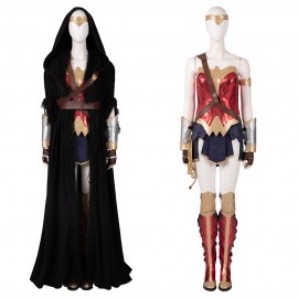 WW 1984 Cosplay Costume Diana Prince Red Suit