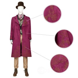 Charlie and the Chocolate Factory Willy Wonka Cosplay Costumes