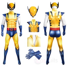X-Men 97 Cosplay Costumes Wolverine Animated Edition Jumpsuits