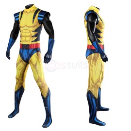 X-Men 97 Wolverine James Howlett Cosplay Costumes Jumpsuit