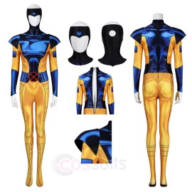 X-Men 97 Phoenix Jean Grey Cosplay Costume Spandex Jumpsuit Halloween Suits