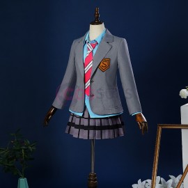 Your Lie in April Cosplay Costumes Miyazono Kaori Cosplay Suits