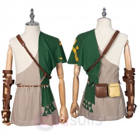Zelda Breath of the Wild 2 Link Cosplay Costumes Link Suit
