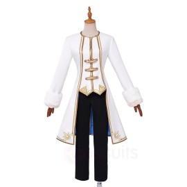 Princess Zelda Winter Cosplay Costume Game Outfit from The Legend of Zelda