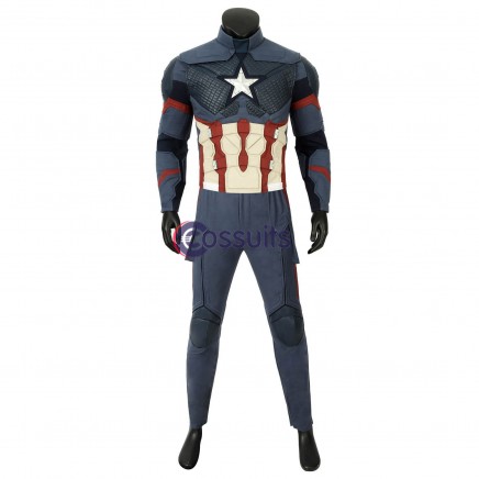 Comics Avengers: Endgame Captain America Steven Rogers Cosplay Costume main image 0