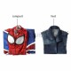 PS4 Spiderman Punk Suit Spider-Man Cosplay Costume