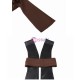 Anakin Skywalker Cosplay Costume Star Wars Black Cosplay Suit