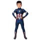 Avengers: Age Of Ultron Captain America Steve Rogers Cosplay Jumpsuit For Kids Birthday Gifts