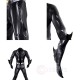 Forever Bruce Thomas Wayne Cosplay Costume Black Jumpsuit