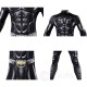 Forever Bruce Thomas Wayne Cosplay Costume Black Jumpsuit