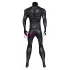 Black Adam Cosplay Costumes Spandex Printed Cosplay Jumpsuits