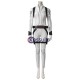 Black Widow 2020 Costume Natasha Romanoff White Cosplay Suit