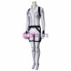Black Widow Natasha Romanoff White Cosplay Jumpsuit