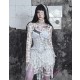 Madhouse Distressed Knit Off-Shoulder Tee