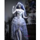 Corpse Bride Gothic Rose Veil and Lace Gloves