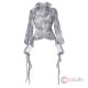 Corpse Bride Gothic Mini Dress for Halloween