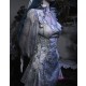 Corpse Bride Gothic Mini Dress for Halloween