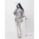 Corpse Bride Gothic Mini Dress for Halloween
